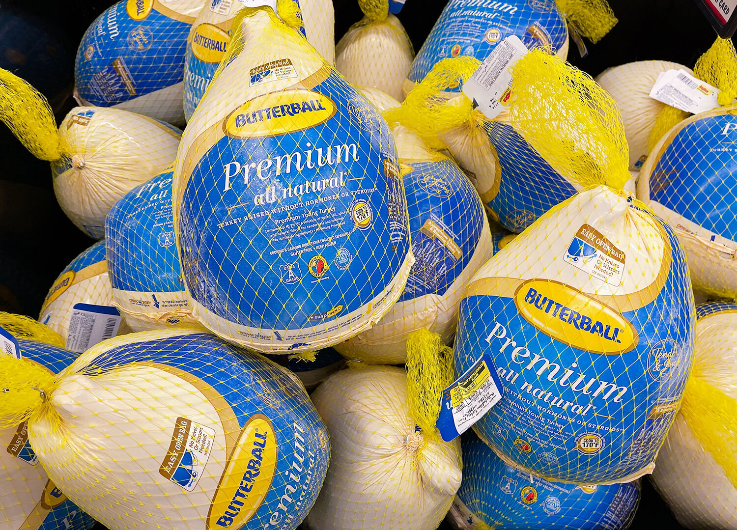 Frozen turkey